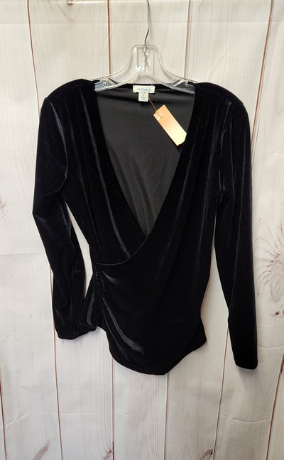 Sundance Women's Size S Black Long Sleeve Top