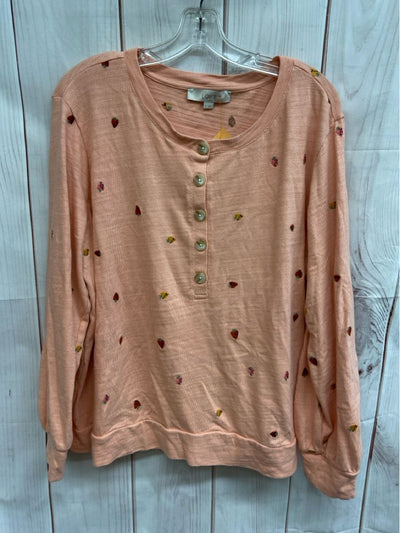 Loft Women's Size XL Pink Sweater