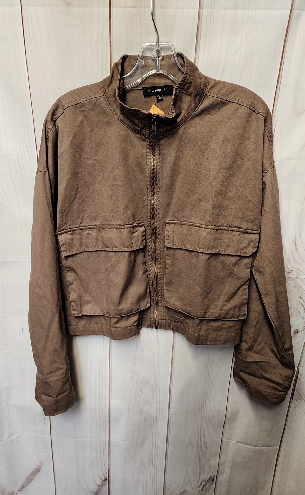 Blu Pepper Women's Size S Brown Jacket