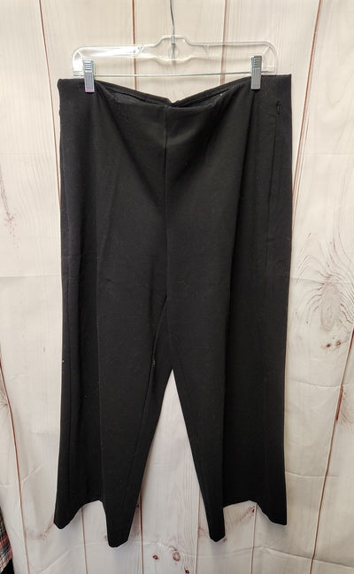 Chico's Women's Size 2.5 = US 14 Black Pants