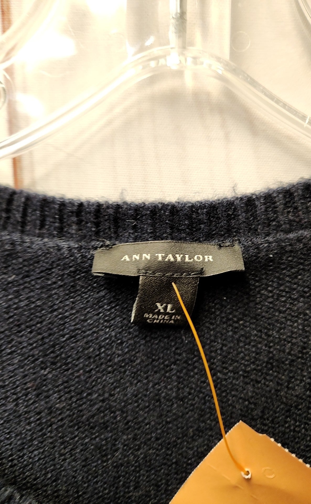 Ann Taylor Women's Size XL Navy Sweater