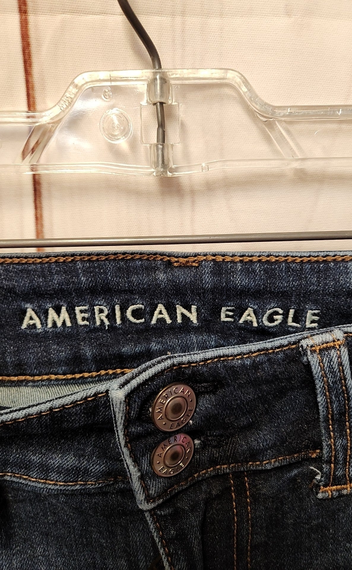 American Eagle Women's Size 28 (5-6) Blue Jeans High Rise Artist Flare
