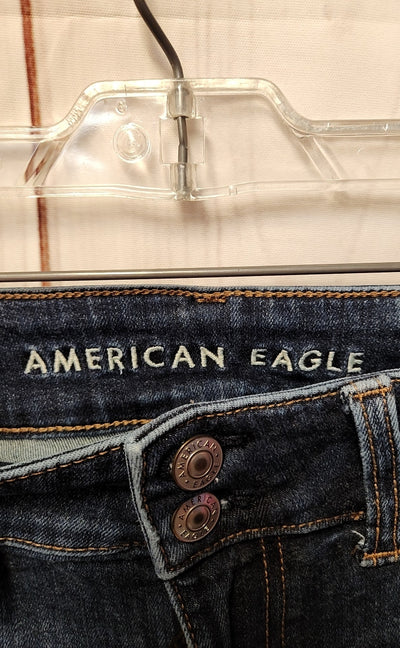 American Eagle Women's Size 28 (5-6) Blue Jeans High Rise Artist Flare