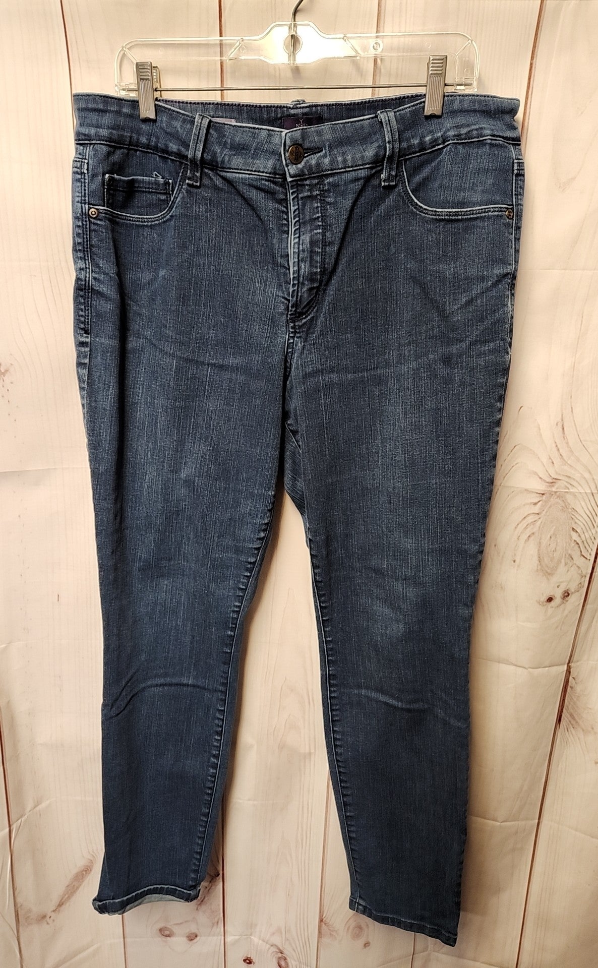 NYDJ Women's Size 32 (13-14) Blue Jeans Alina Legging