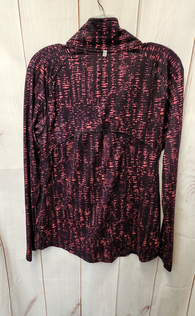 Champion Women's Size M Black & Pink Long Sleeve Top