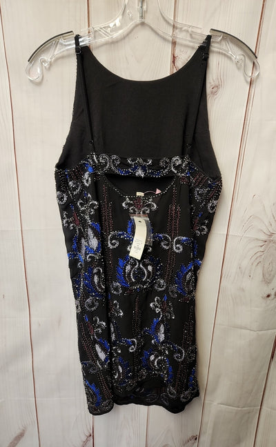 NWT Francesca's Women's Size XS Black Beaded Dress