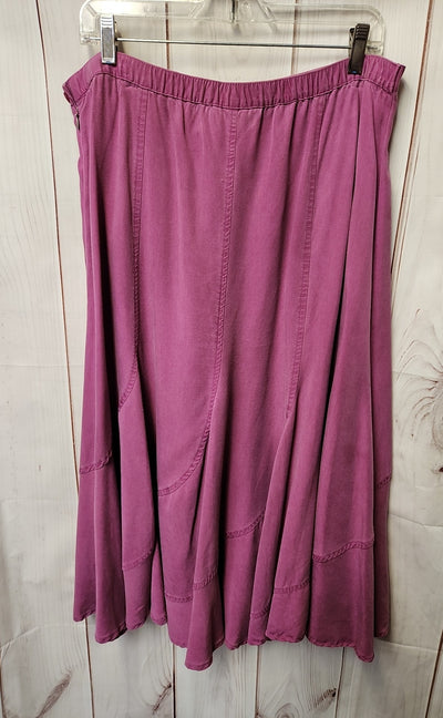 JM Collection Women's Size 14 Pink Skirt