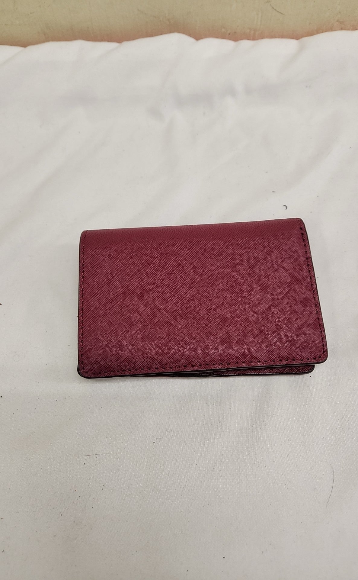 Michael Kors Red Leather Wallet