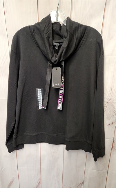 NWT Armani Exchange Men's Size XL Black Shirt