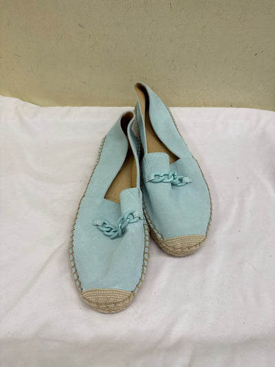 Talbots Women's Size 9-1/2 Light Blue Flats Shoes