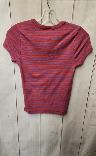 Bdg Women's Size M Pink Short Sleeve Top