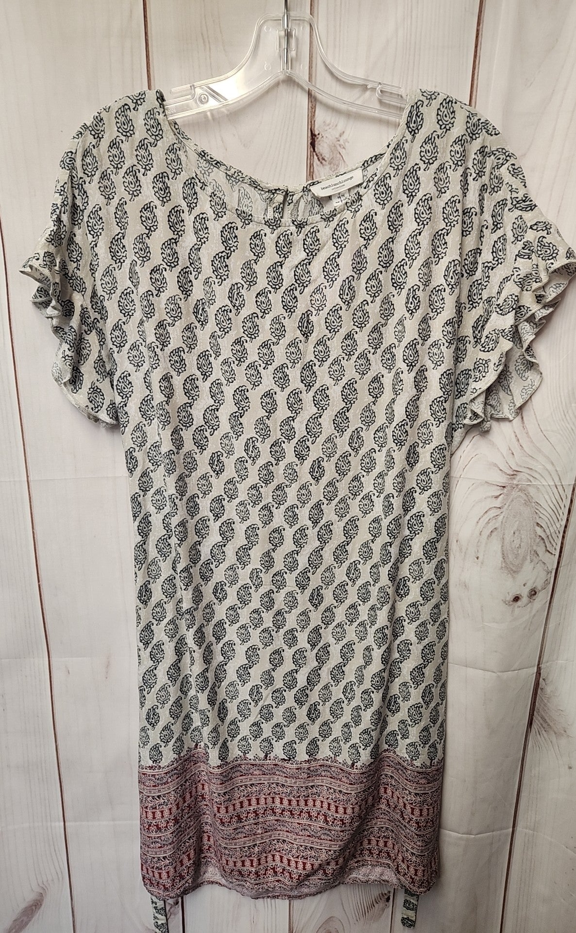 Beach Lunch Lounge Women's Size M White Dress