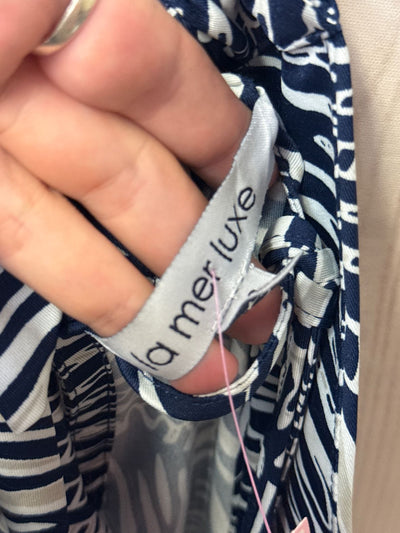 La Mer Luxe Women's Size XS Blue & White Dress