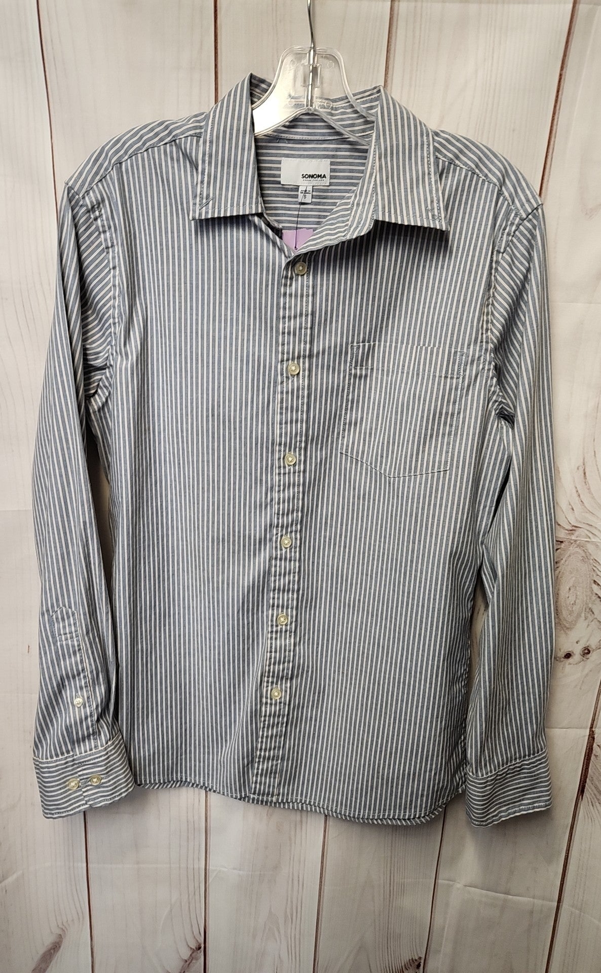 Sonoma Men's Size S Blue Shirt