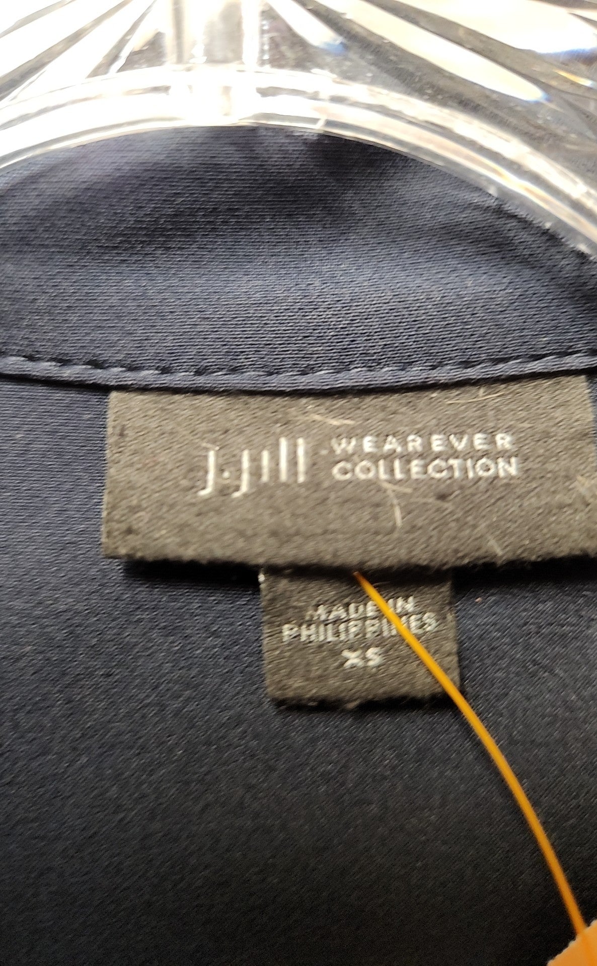 J Jill Wearever Collection Women's Size XL Navy Long Sleeve Top