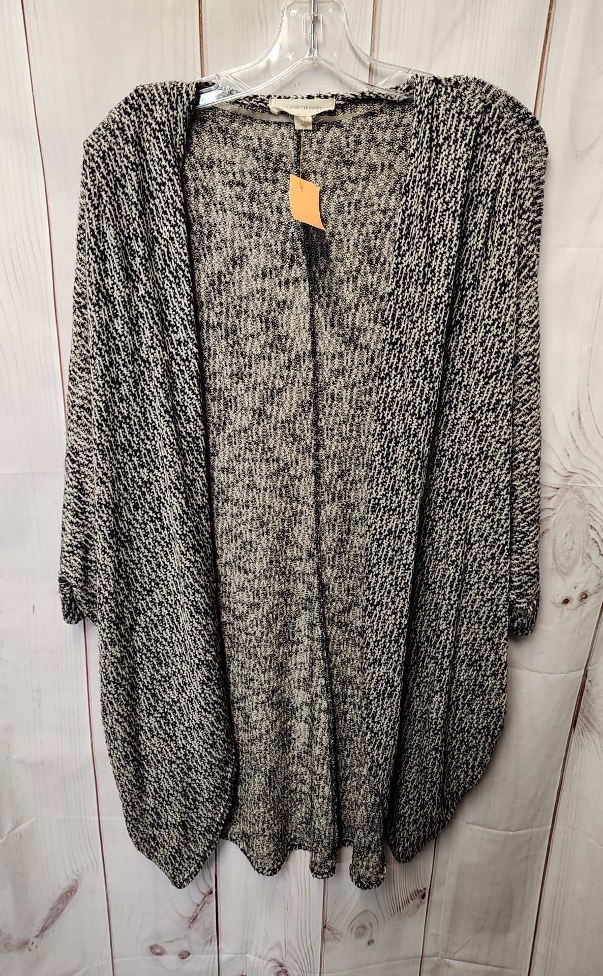 Painted Threads Women's Size M Black & Beige Cardigan