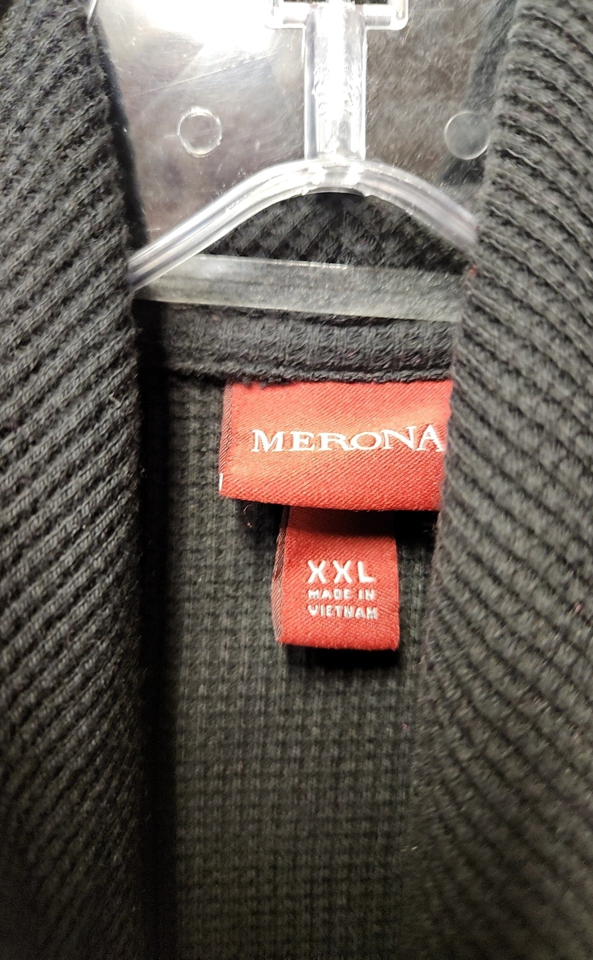 Merona Women's Size XXL Black Cardigan
