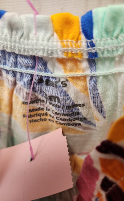 NWT Carters Girl's Size 3 Months Multi Bodysuit