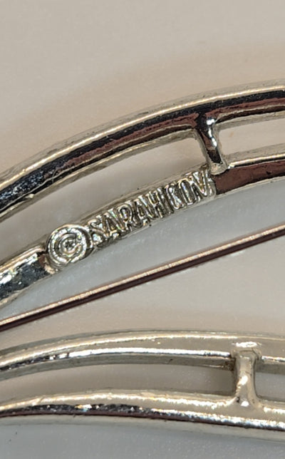 Sarah Coventry Silver Brooch Pin