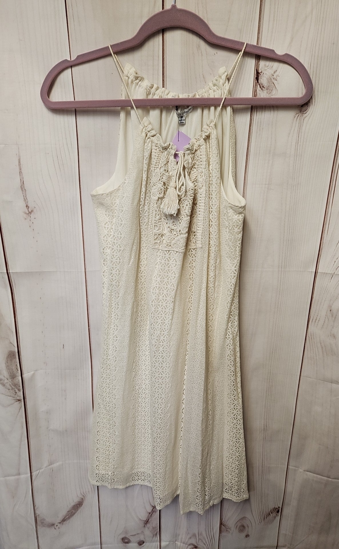Collective Concepts Women's Size M White Dress