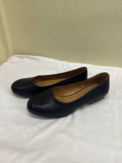Comfortview Women's Size 9-1/2 Black Flats Shoes
