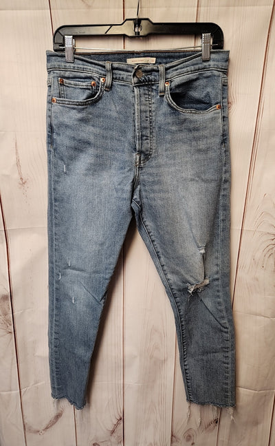 Levis Women's Size 30 (9-10) Blue Wedgie Skinny Jeans