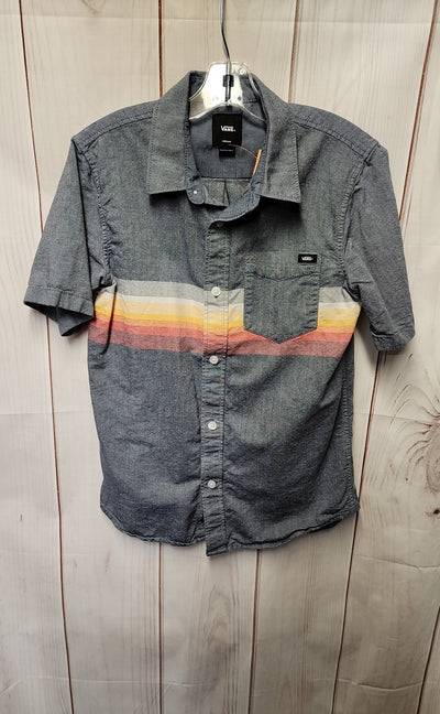 Vans Boy's Size 10/12 Blue Shirt