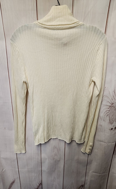 J McLaughlin Women's Size L White Sweater