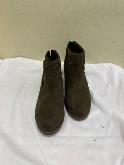 Carlos Women's Size 6 Green Boots Shoes