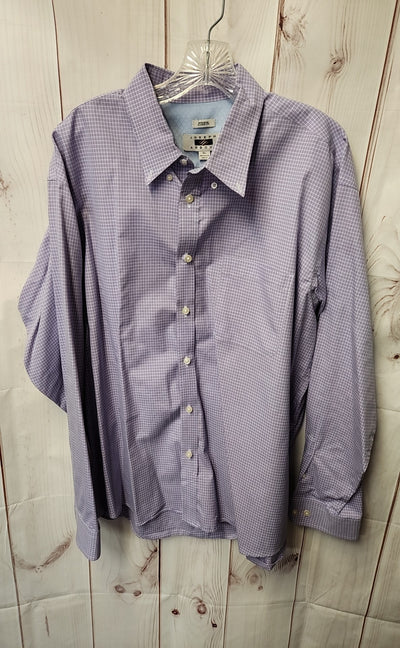 Joseph Abboud Men's Size XL Purple Shirt