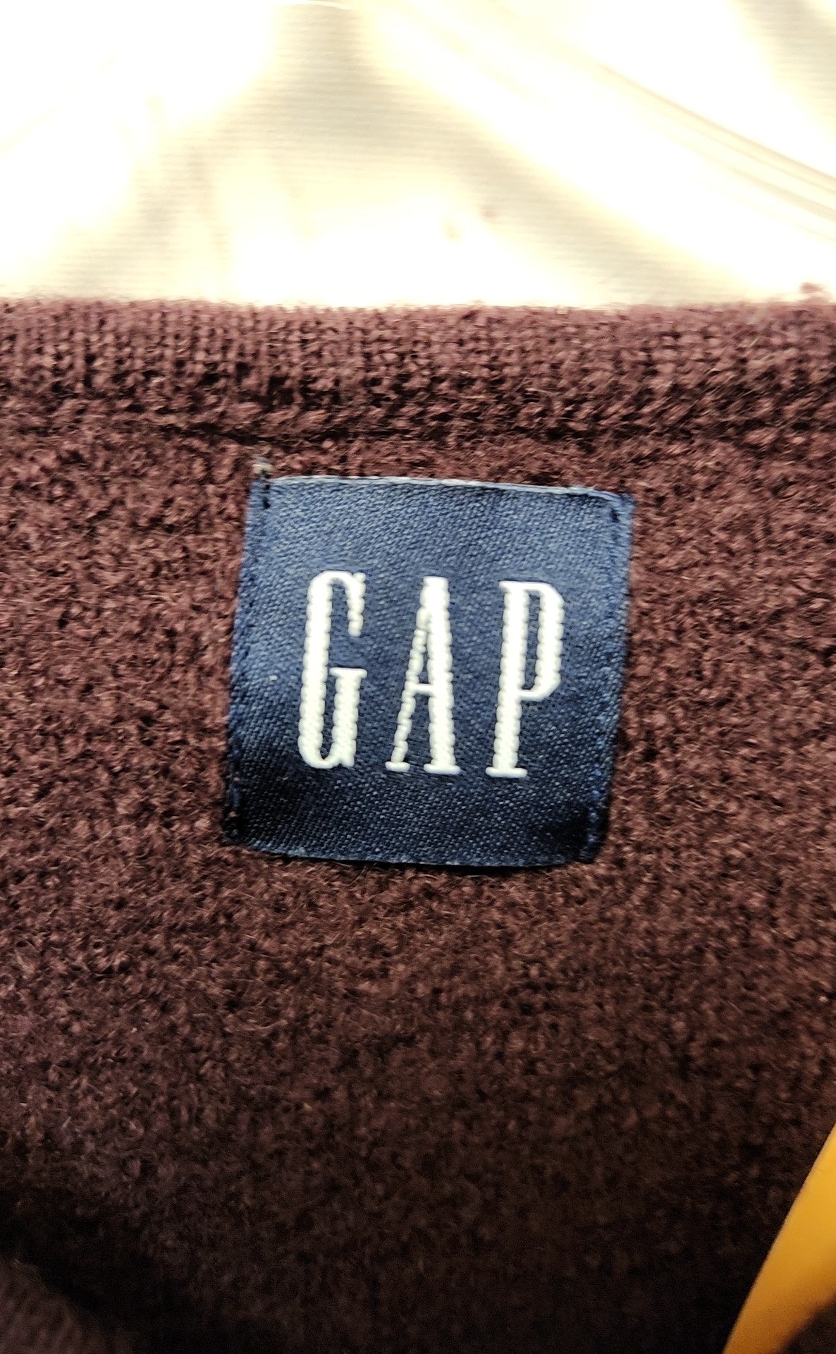 Gap Men's Size S Purple Wool Sweater