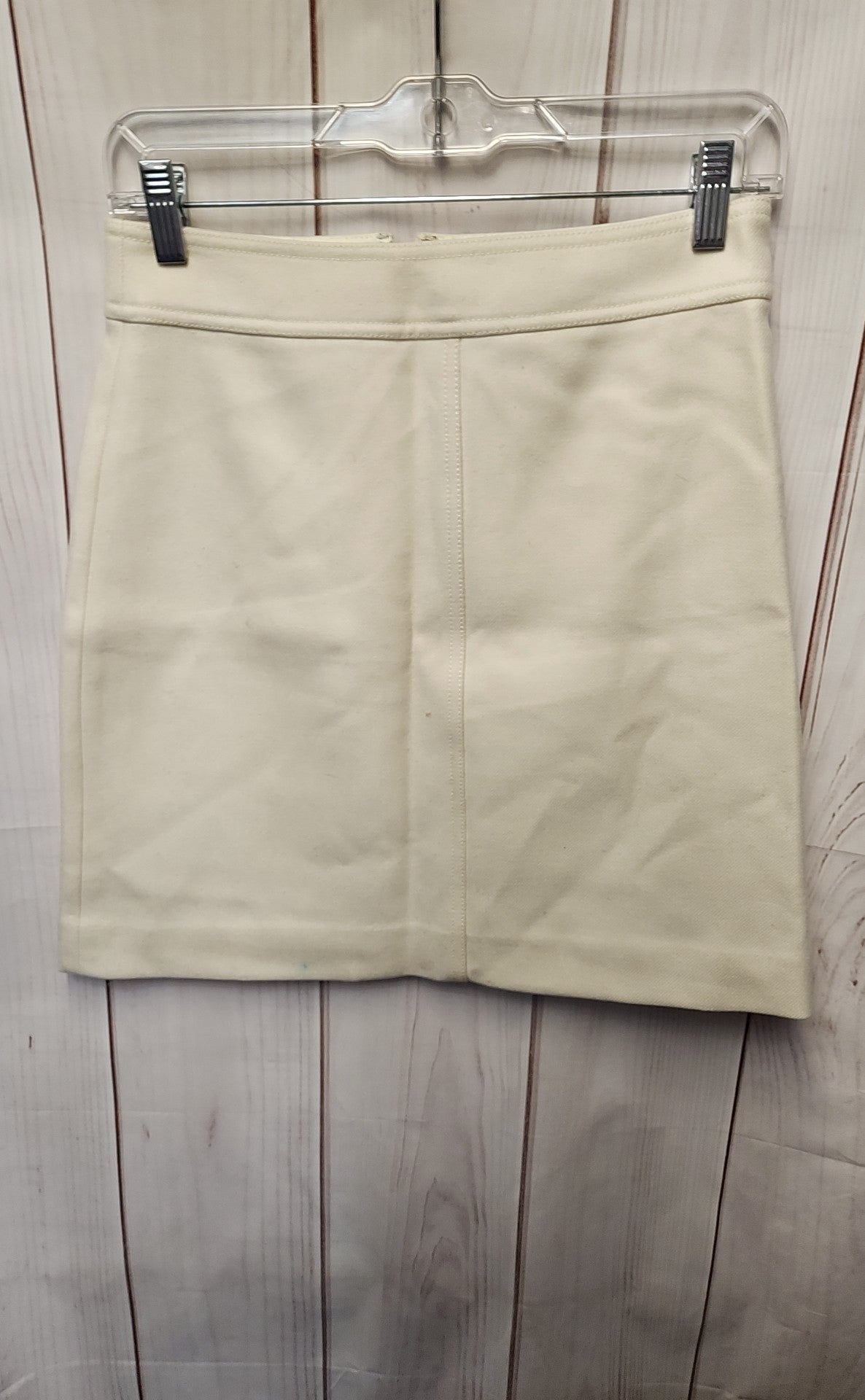 J Crew Women's Size 2 White Skirt