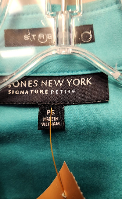 Jones New York Women's Size S Petite Teal Jacket