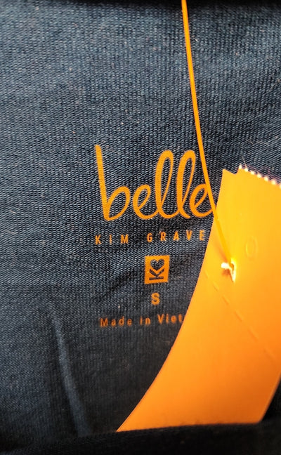 Belle by Kim Gravel Women's Size S Teal 3/4 Sleeve Top