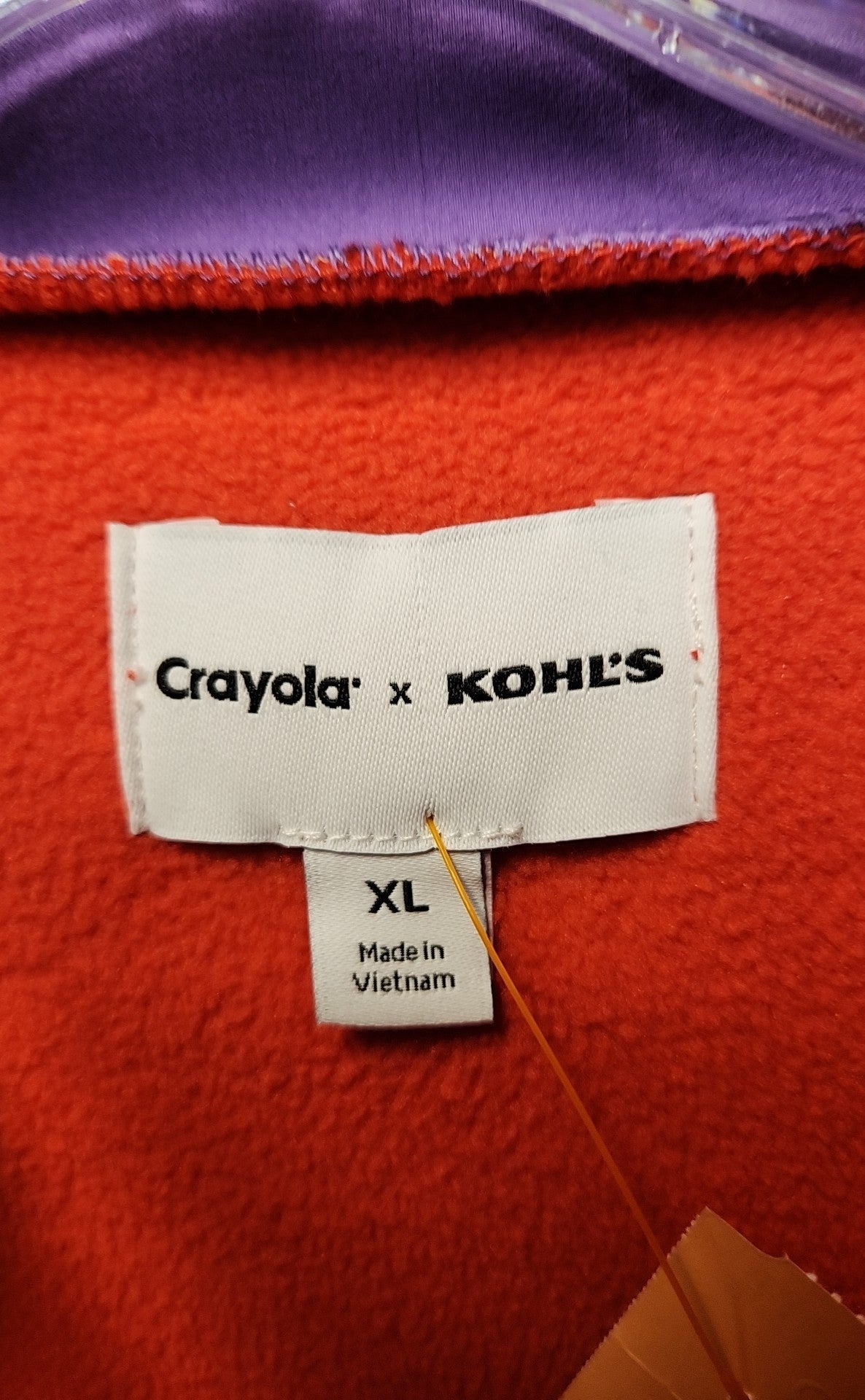 Crayola x Kohl's Women's Size XL Red Sweatshirt