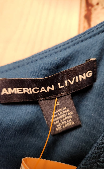 American Living Women's Size 12 Teal Dress