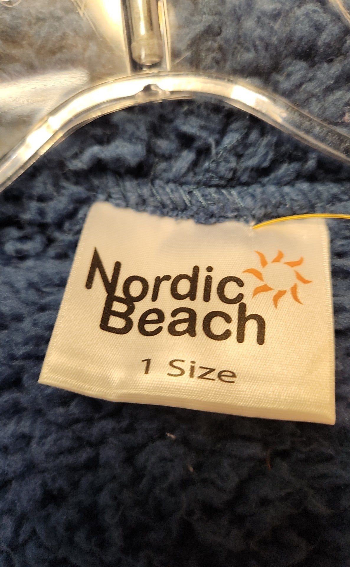 Nordic Beach Women's Size One Size Blue Cardigan