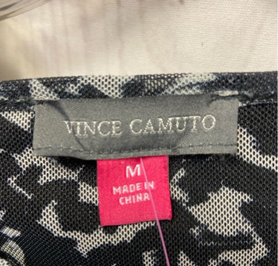 Vince Camuto Women's Size M Black Short Sleeve Top