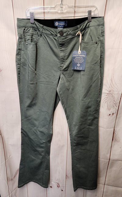 NWT Democracy Women's Size 16 Gray Pants