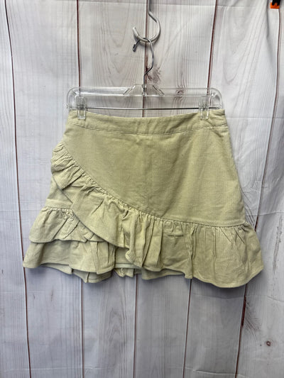 Altar'd State Women's Size M Yellow Skirt