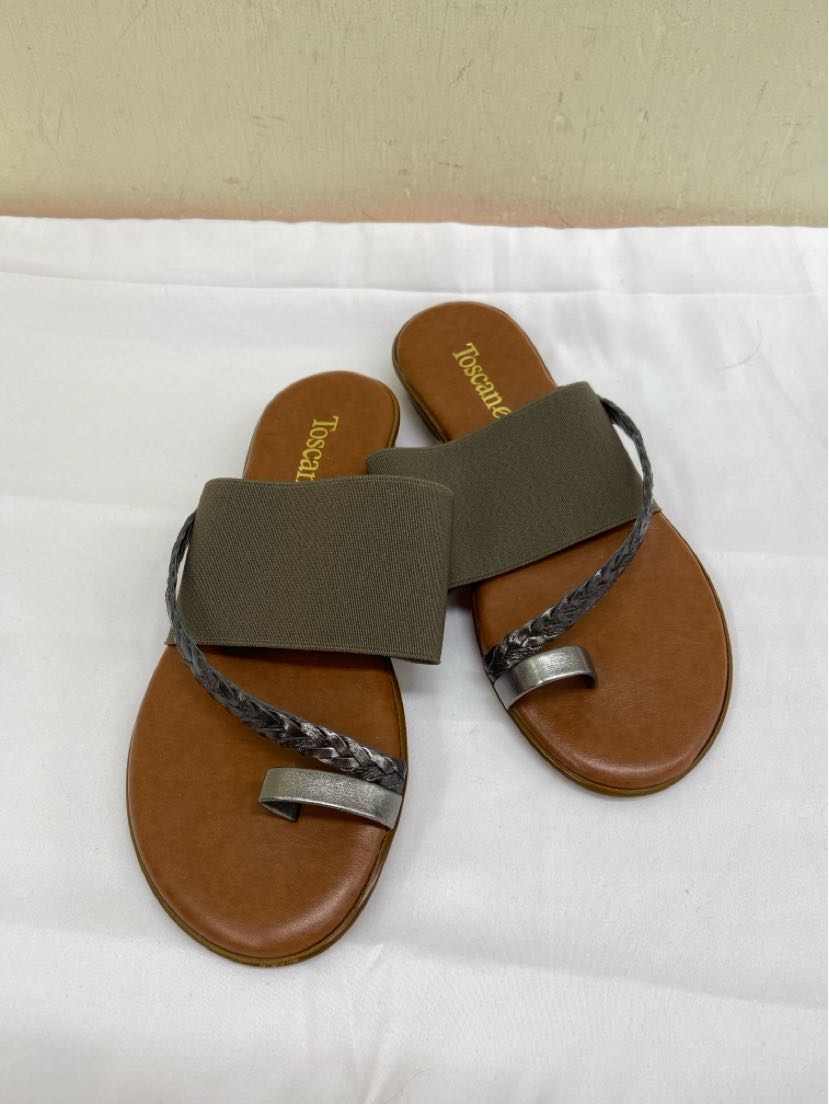 Toscanella Women's Size 6 Gray Sandals