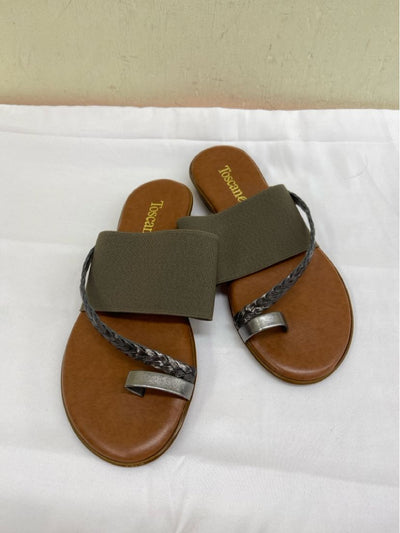 Toscanella Women's Size 6 Gray Sandals
