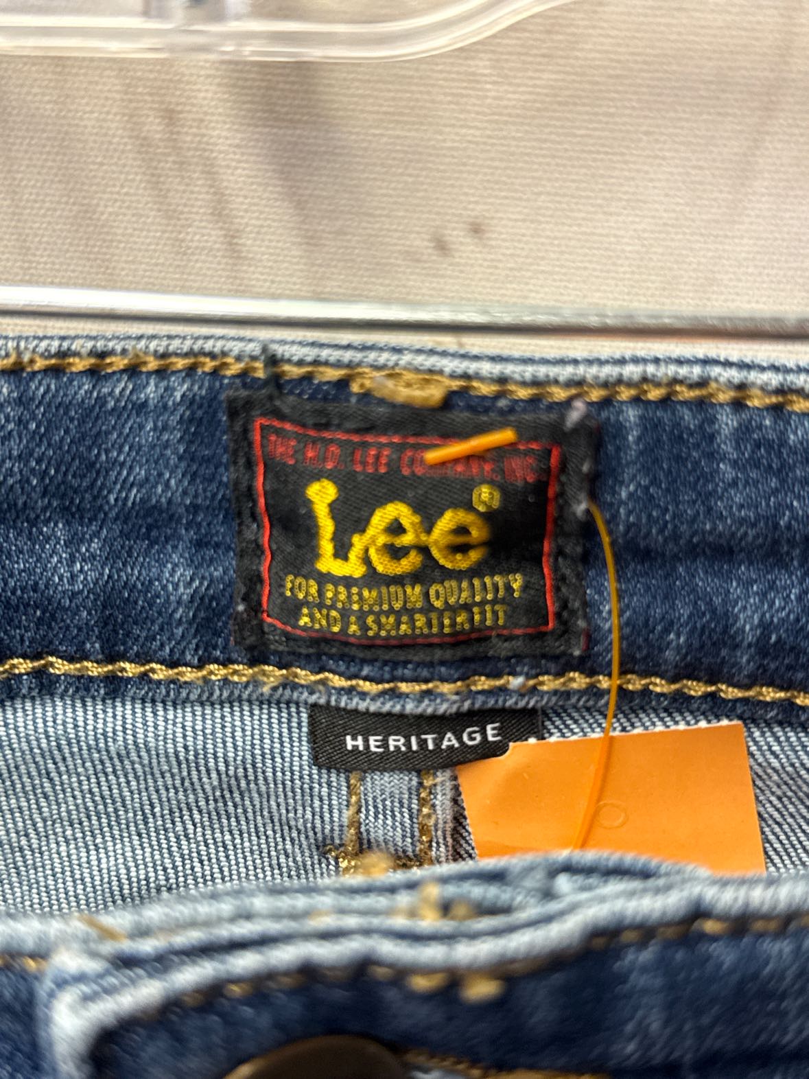 Lee Women's Size 31 (11-12) Blue Jeans