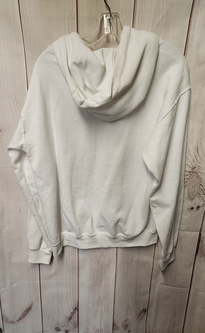 Jerzees Women's Size M White Hoodie