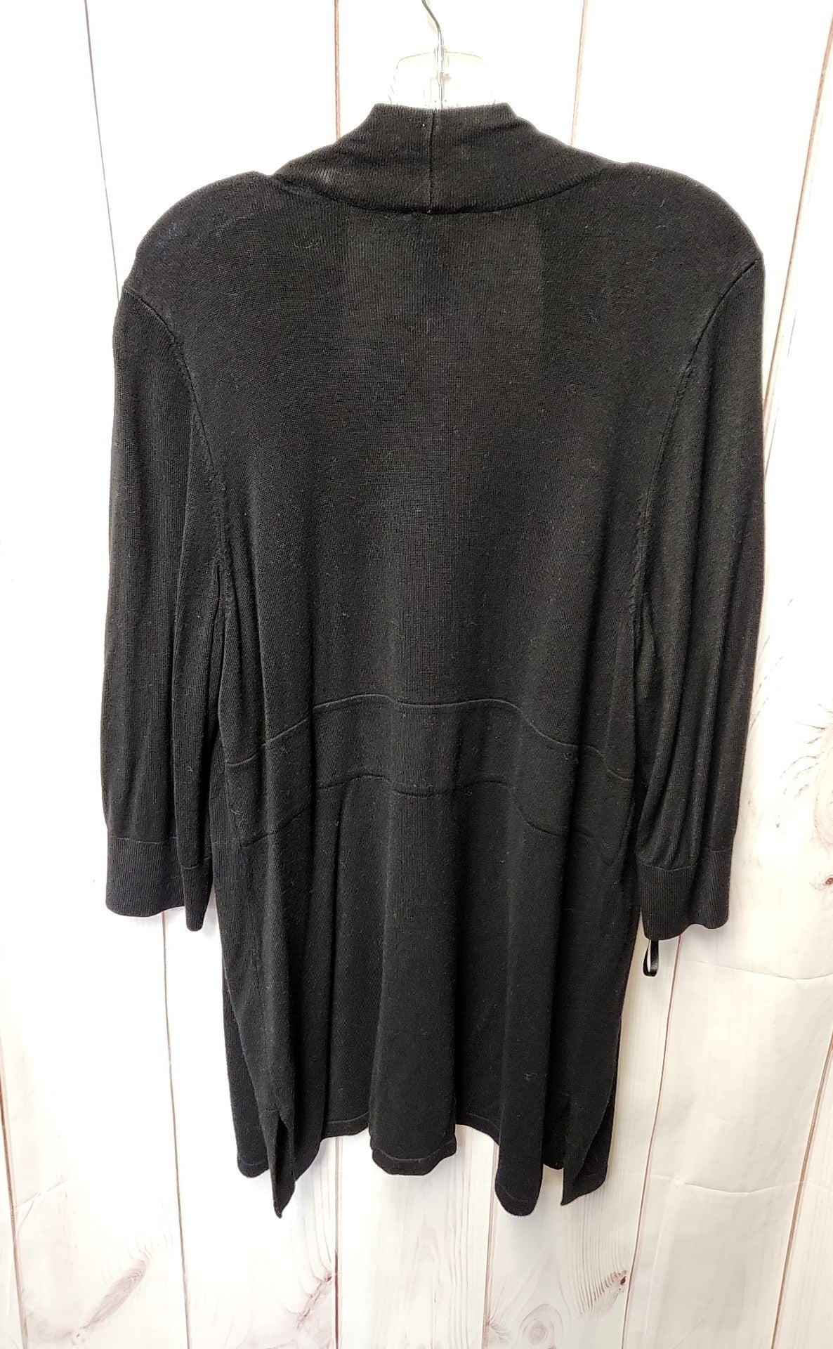 Chico's Women's Size 3 = US XL Black Cardigan