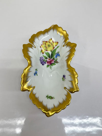Herend Hvngary Handpainted Trinket Tray Dish