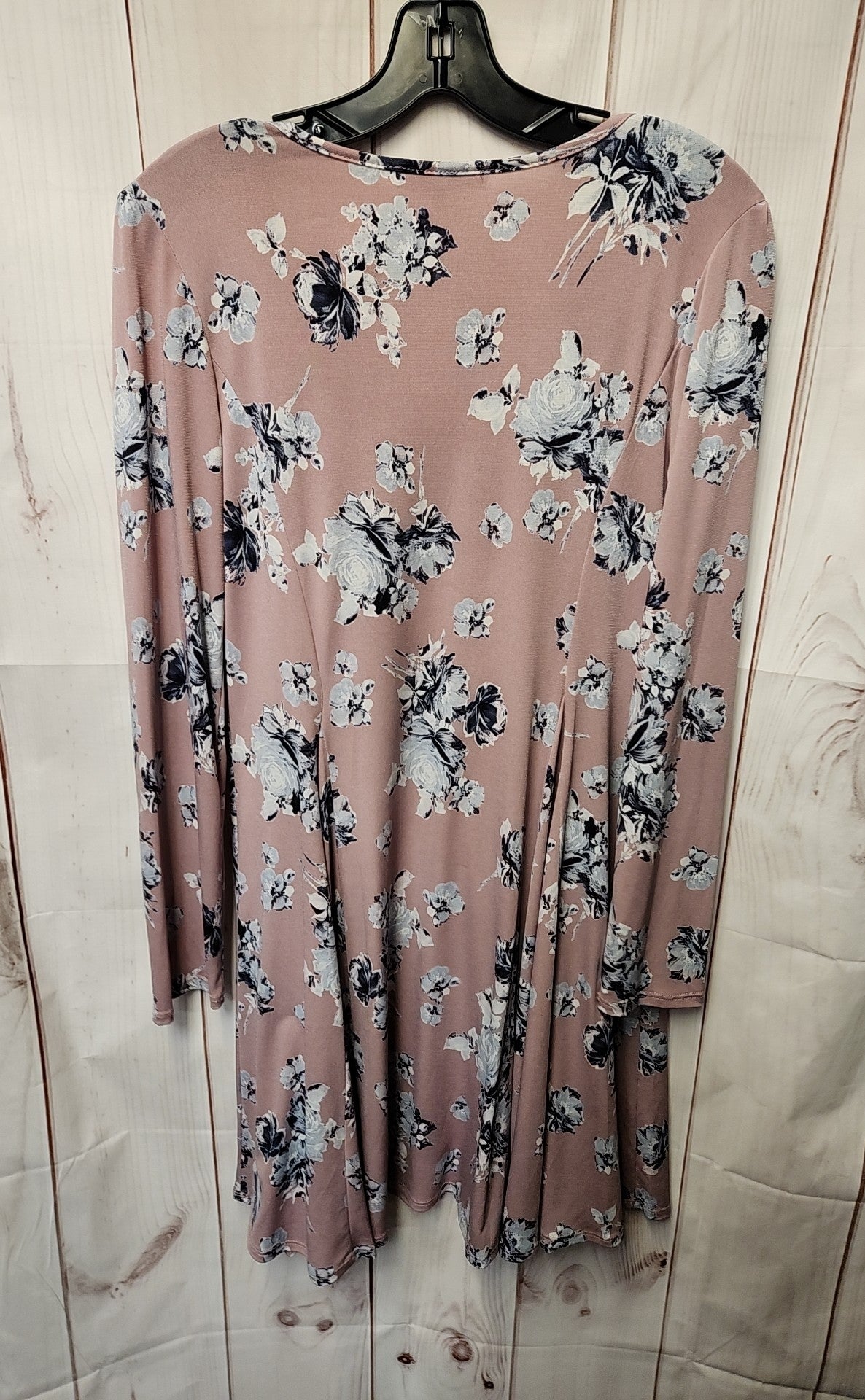 Mia & Tess Women's Size L Pink Floral Dress