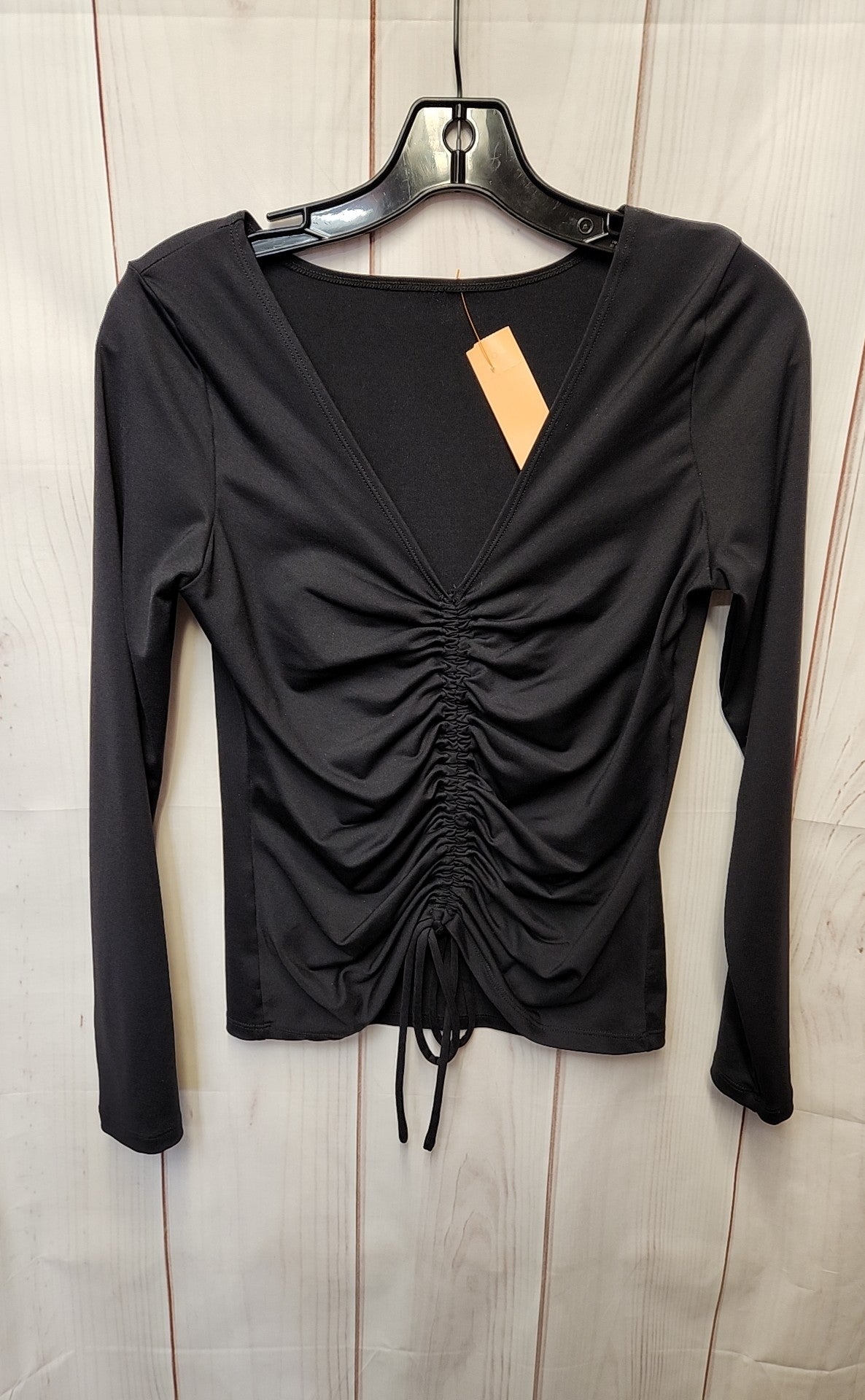 BlackMilk Women's Size M Black Long Sleeve Top