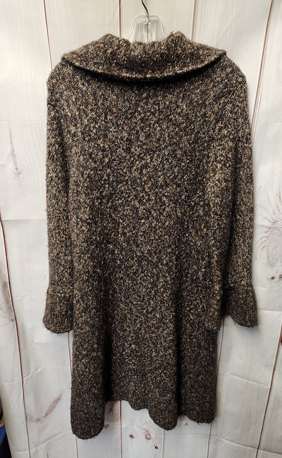 Calvin Klein Women's Size S Brown Cardigan