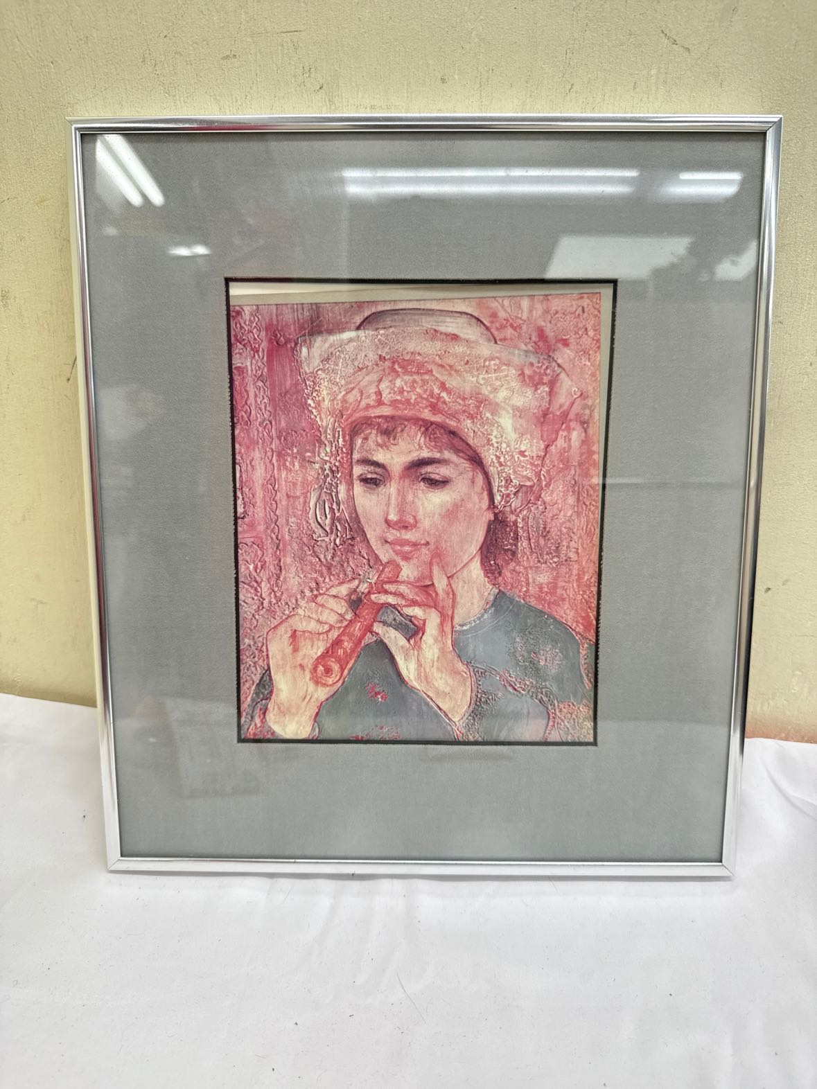 Silver Frame Framed Art